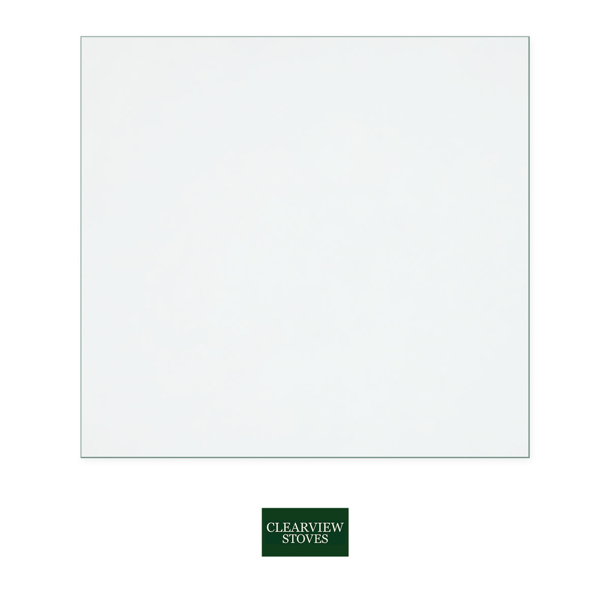Clearview Pioneer 400 replacement stove glass, 263 mm high x 280 mm wide, 4 mm thick