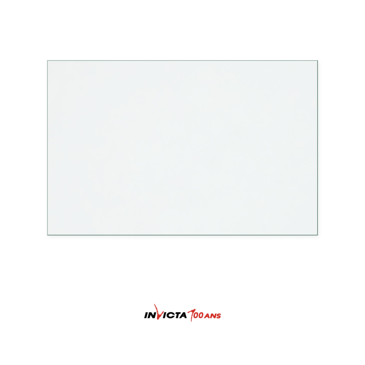 Invicta 700 Inset replacement stove glass, 320 mm high x 495 mm wide, 4 mm thick