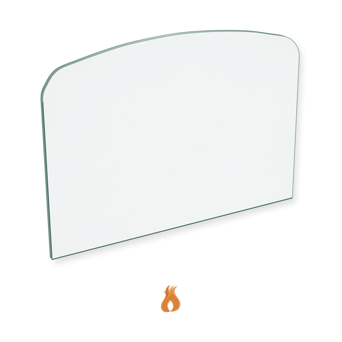 Stove World UK Cosefire 16 replacement stove glass, 192 mm high x 270 mm wide, 4 mm thick