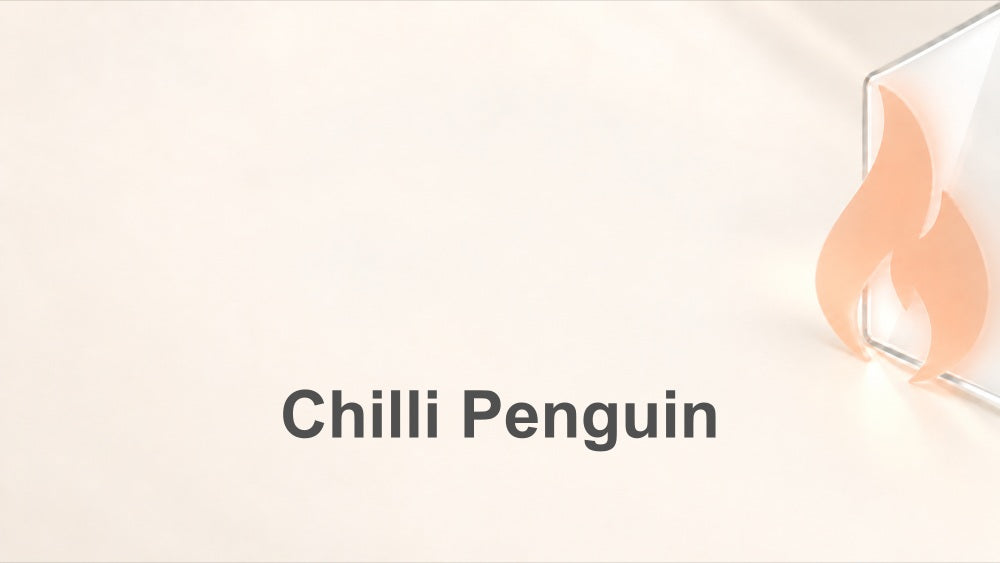 Chilli Penguin Stove Glass