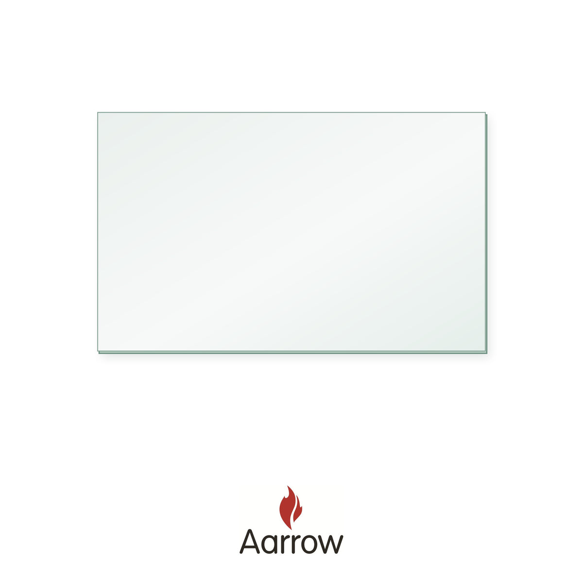 Aarrow EV11 replacement stove glass, rectangle