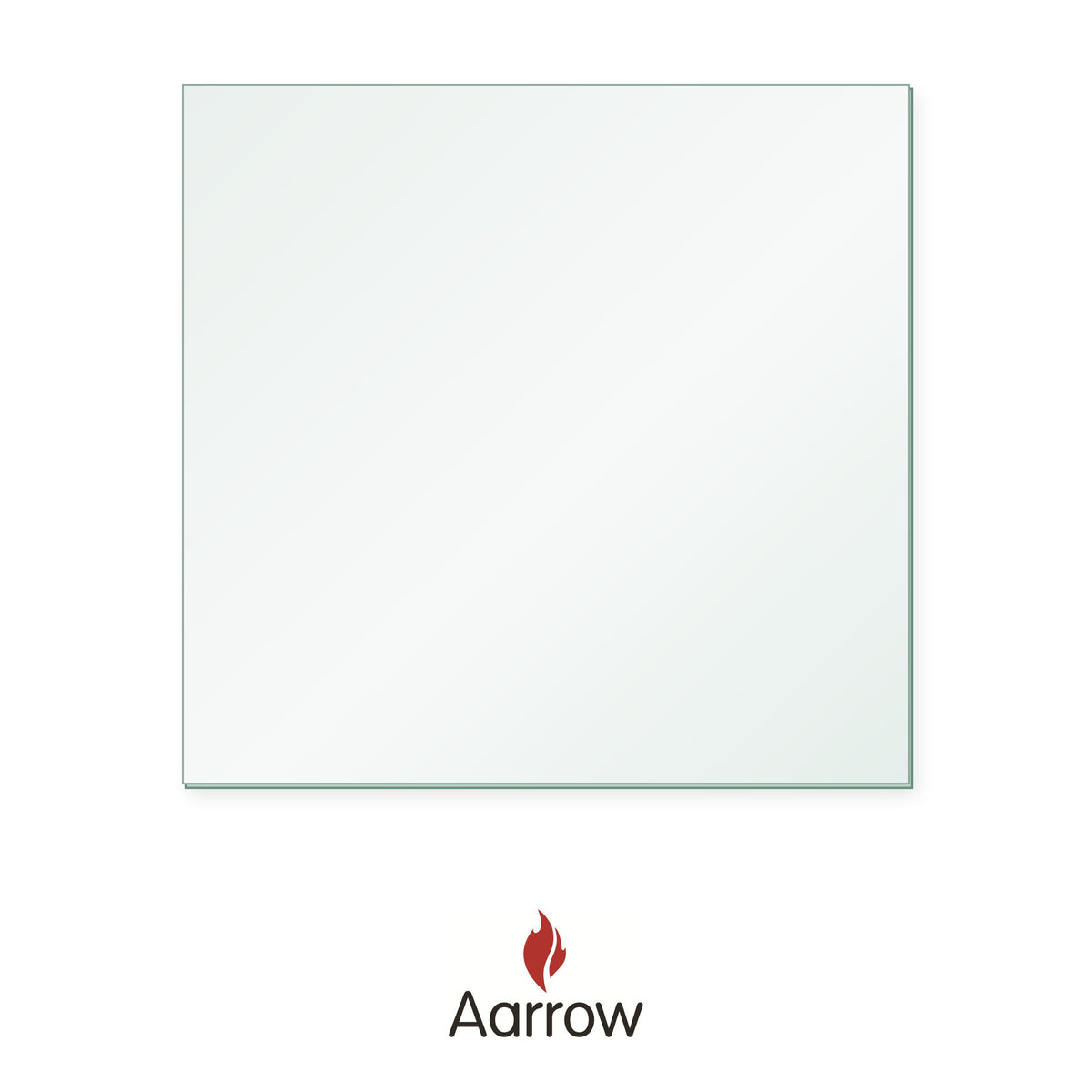 Aarrow Ecoburn 5 Plus replacement stove glass, rectangle