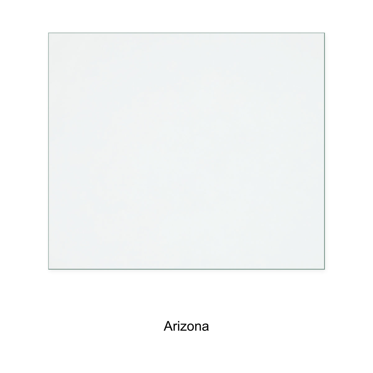 Arizona Denver replacement stove glass, rectangular