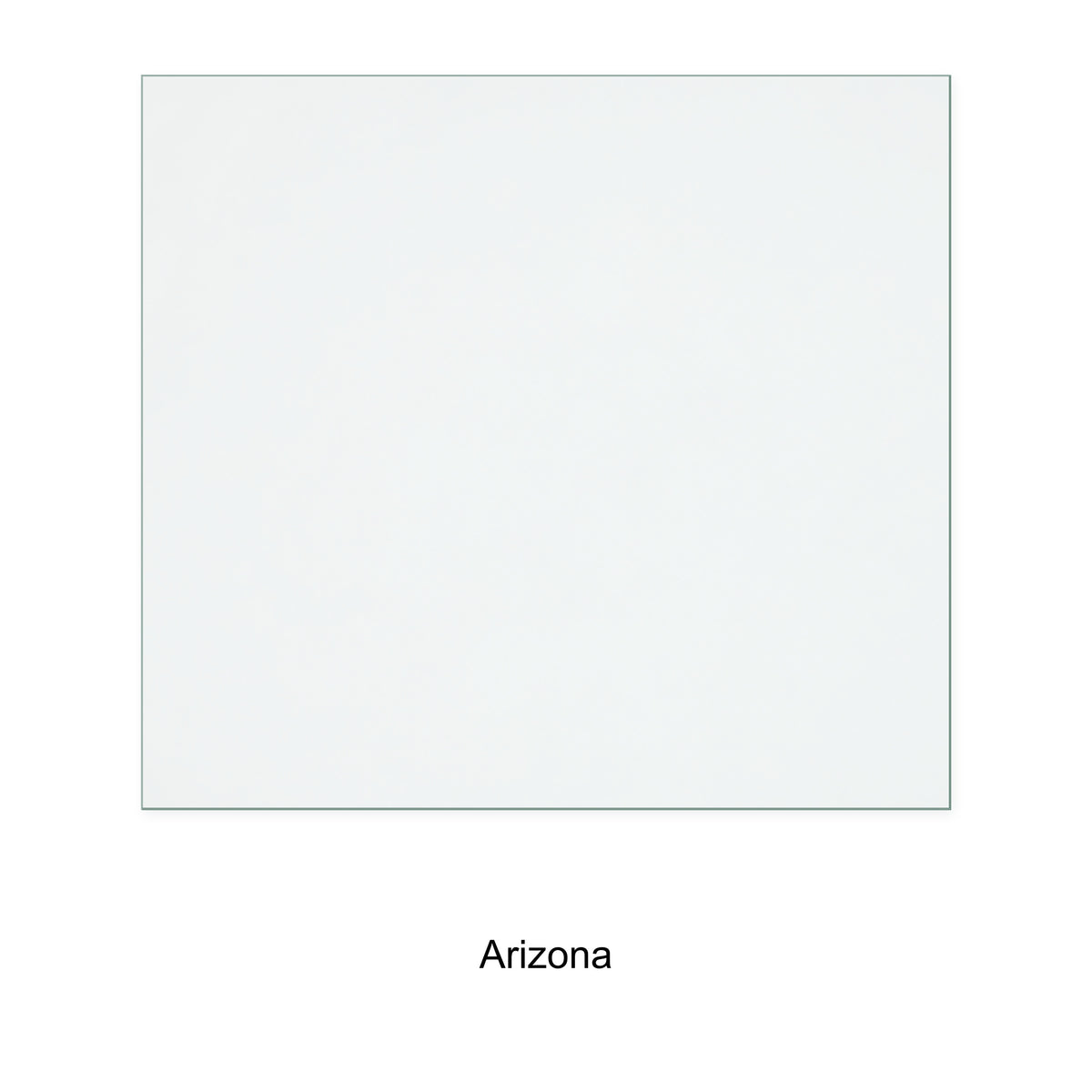 Arizona Newark replacement stove glass, rectangular