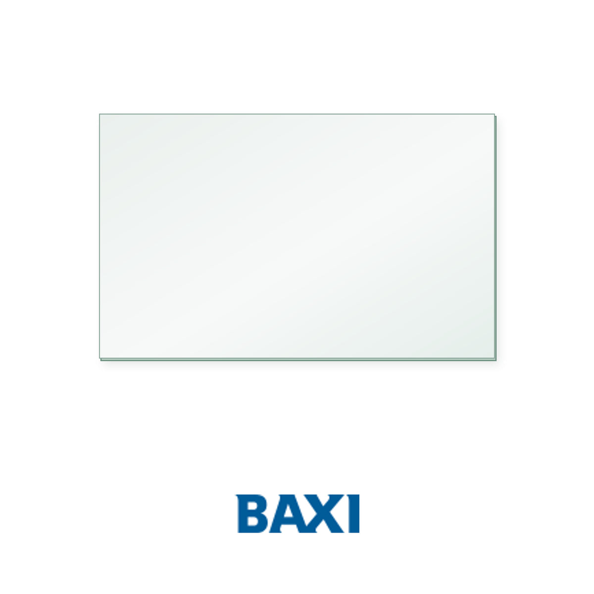 Baxi Arena MK2 replacement stove glass, rectangle