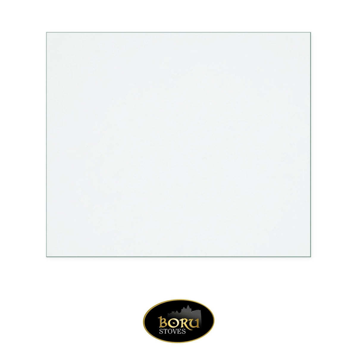 Boru Fiachra NEW (Inset) Replacement Stove Glass - StoveSpareGlass