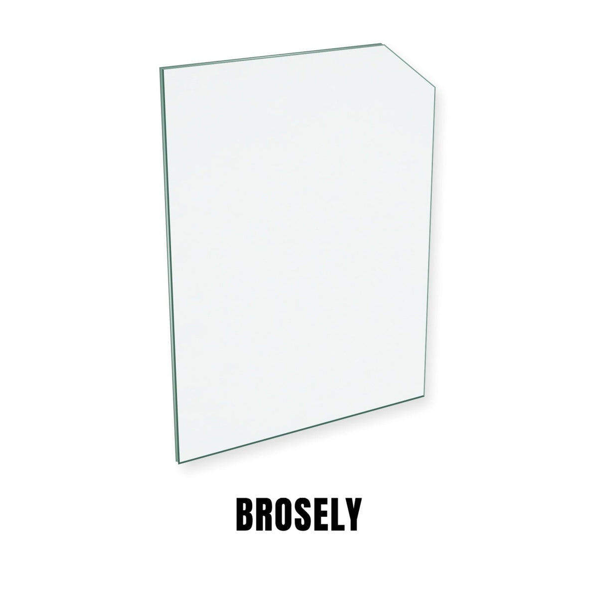 Broseley Hercules 30 B (Oil Stove) Replacement Stove Glass - StoveSpareGlass