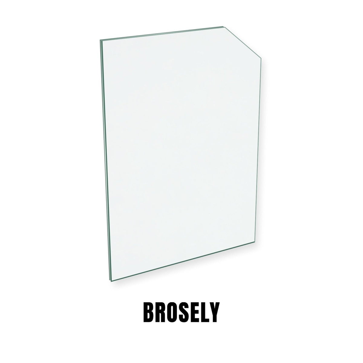 Broseley Hercules Mk 2 Replacement Stove Glass - StoveSpareGlass