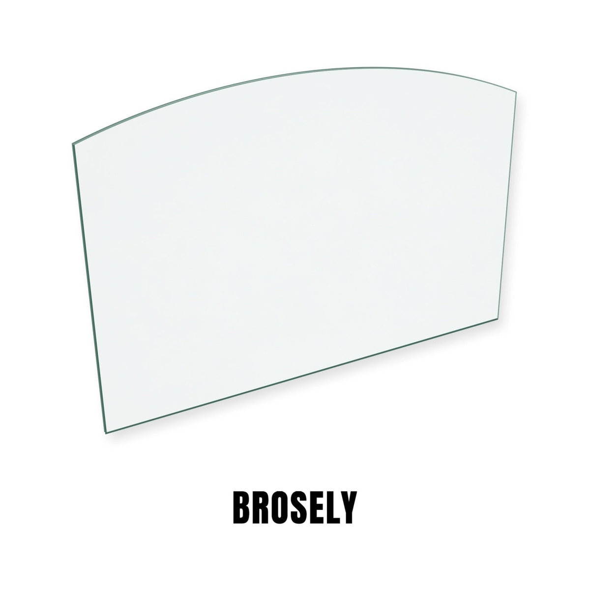 Broseley Verona 16 Replacement Stove Glass - StoveSpareGlass