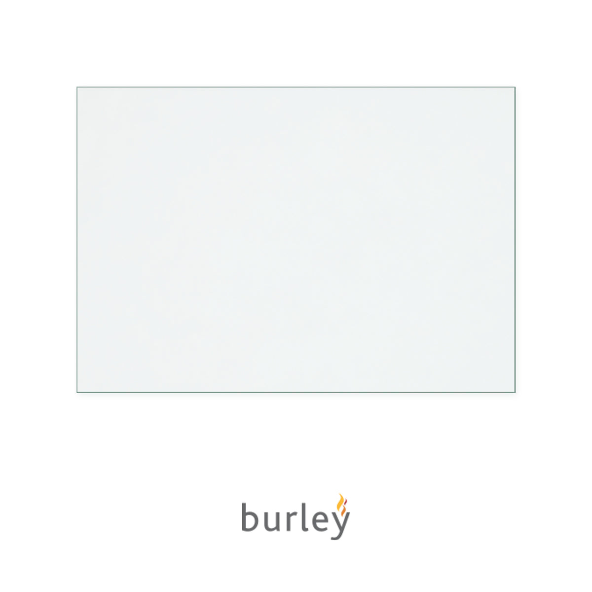 Burley Debdale MK2 replacement stove glass, 230 mm high x 330 mm wide, 4 mm thick