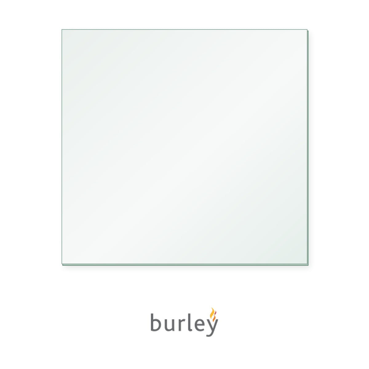 Burley Hollywell replacement stove glass, rectangle