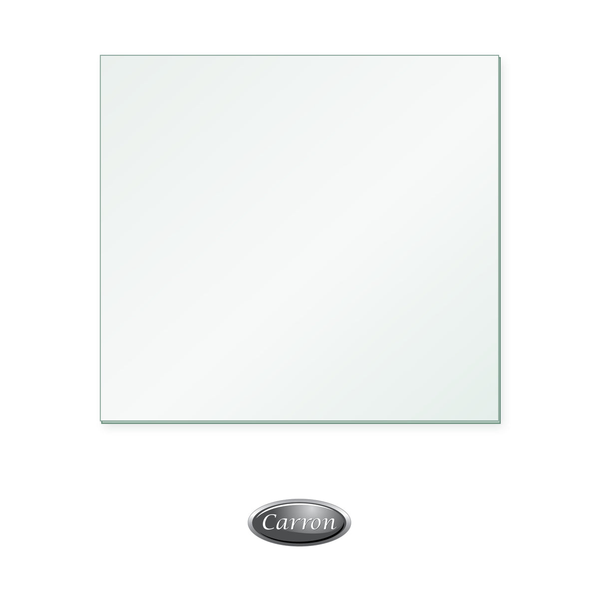 Carron Dante replacement stove glass, rectangle