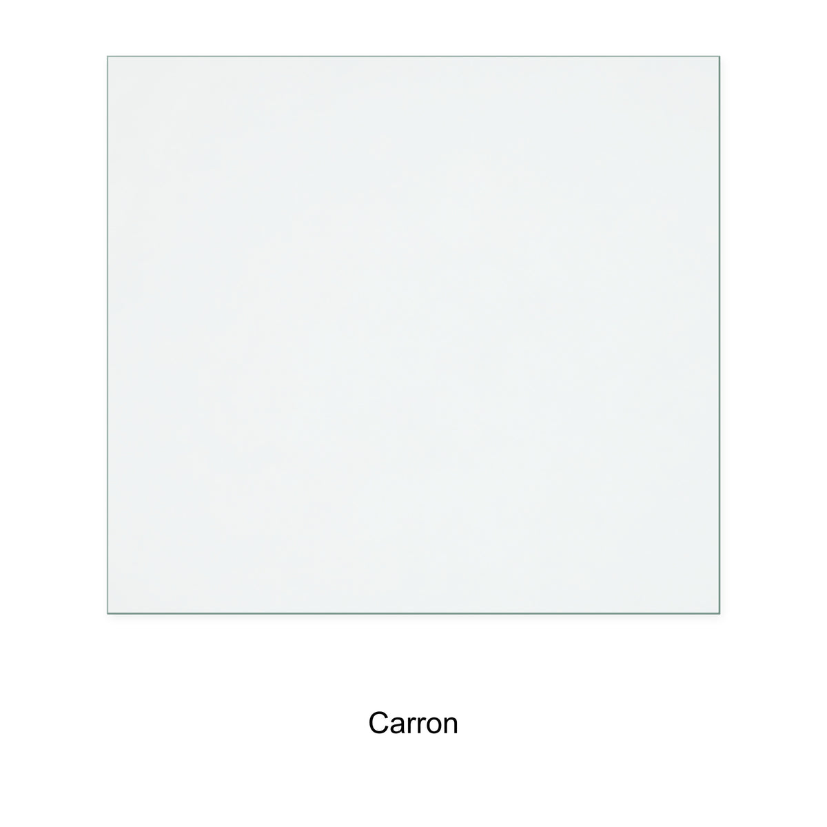 Carron Darwin replacement stove glass, rectangle