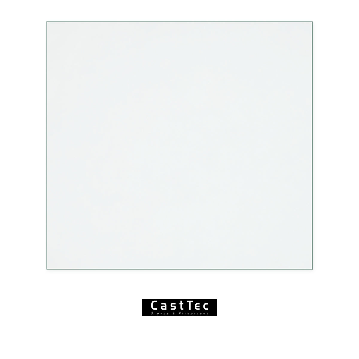 Cast Tec Horizon replacement stove glass, rectangle