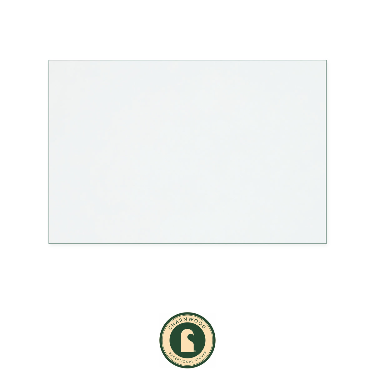 Charnwood LA 30iB replacement stove glass, 172 mm high x 260 mm wide