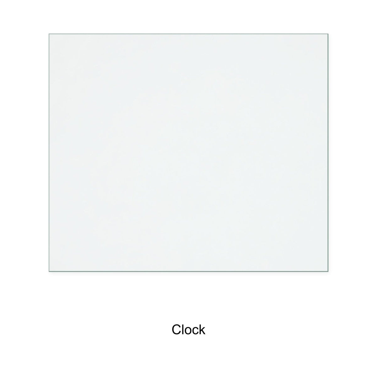 Clock Sudbury Gas Replacement Stove Glass - StoveSpareGlass
