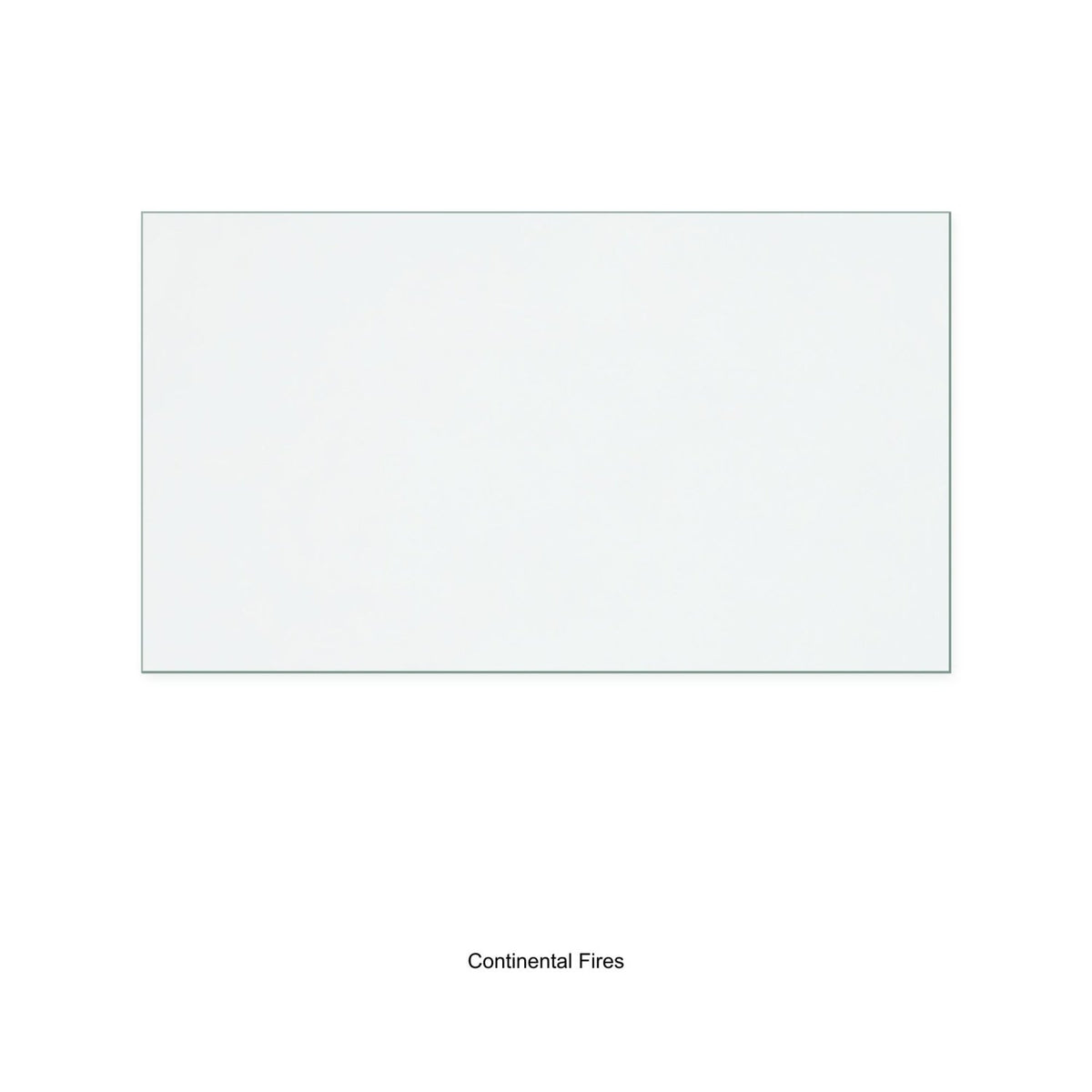 Continental Fires Universal 60 Replacement Stove Glass - StoveSpareGlass