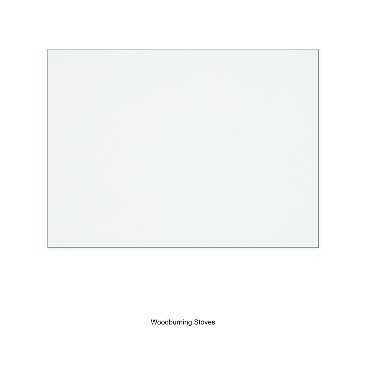 Woodburning Stoves Country Kiln K22 MK3 replacement stove glass, 215 mm high x 294 mm wide, 4 mm thick