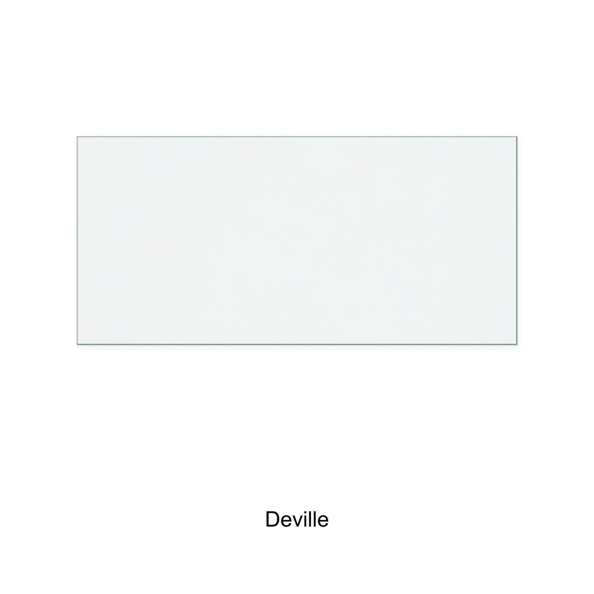 Deville 7762 Replacement Stove Glass - StoveSpareGlass