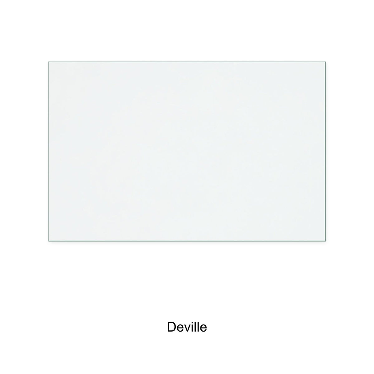 Deville Inset Replacement Stove Glass - StoveSpareGlass