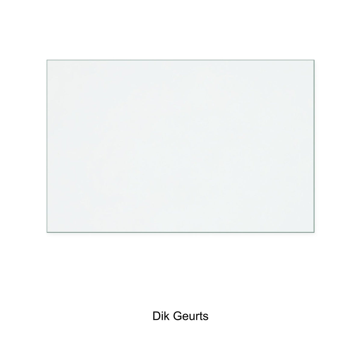 Dik Geurts Vidar Triple Front Replacement Stove Glass - StoveSpareGlass