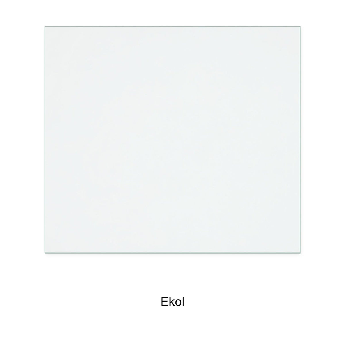 Ekol Inset 8 Replacement Stove Glass - StoveSpareGlass