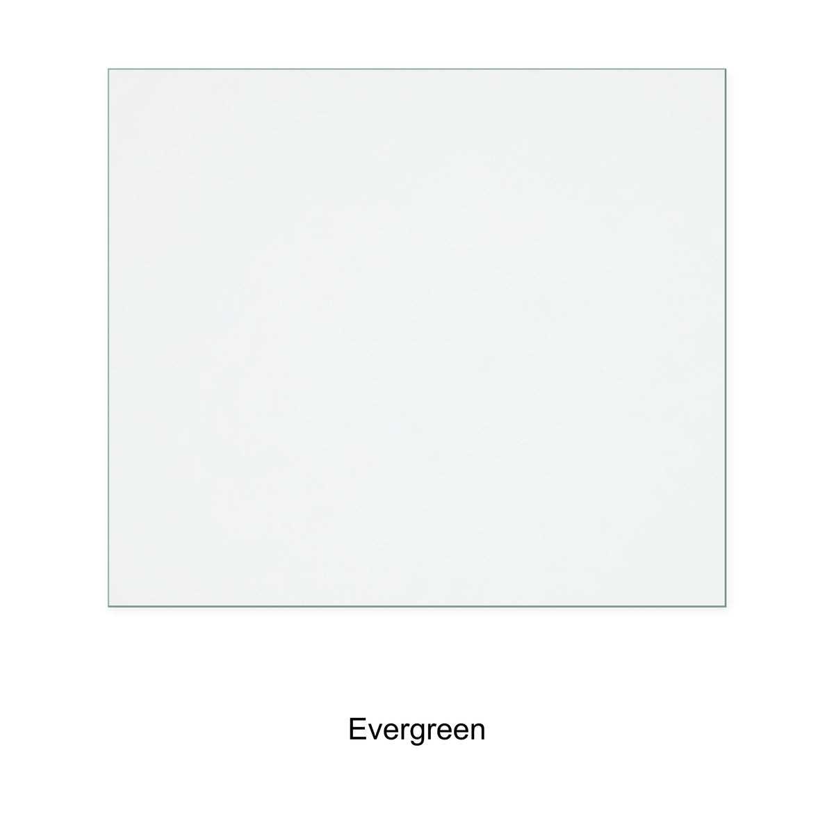 Evergreen Larch ST0311 replacement stove glass, 135 mm high x 155 mm wide