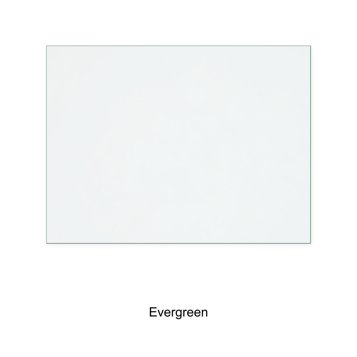 Evergreen Lark replacement stove glass, 190 mm high x 254 mm wide