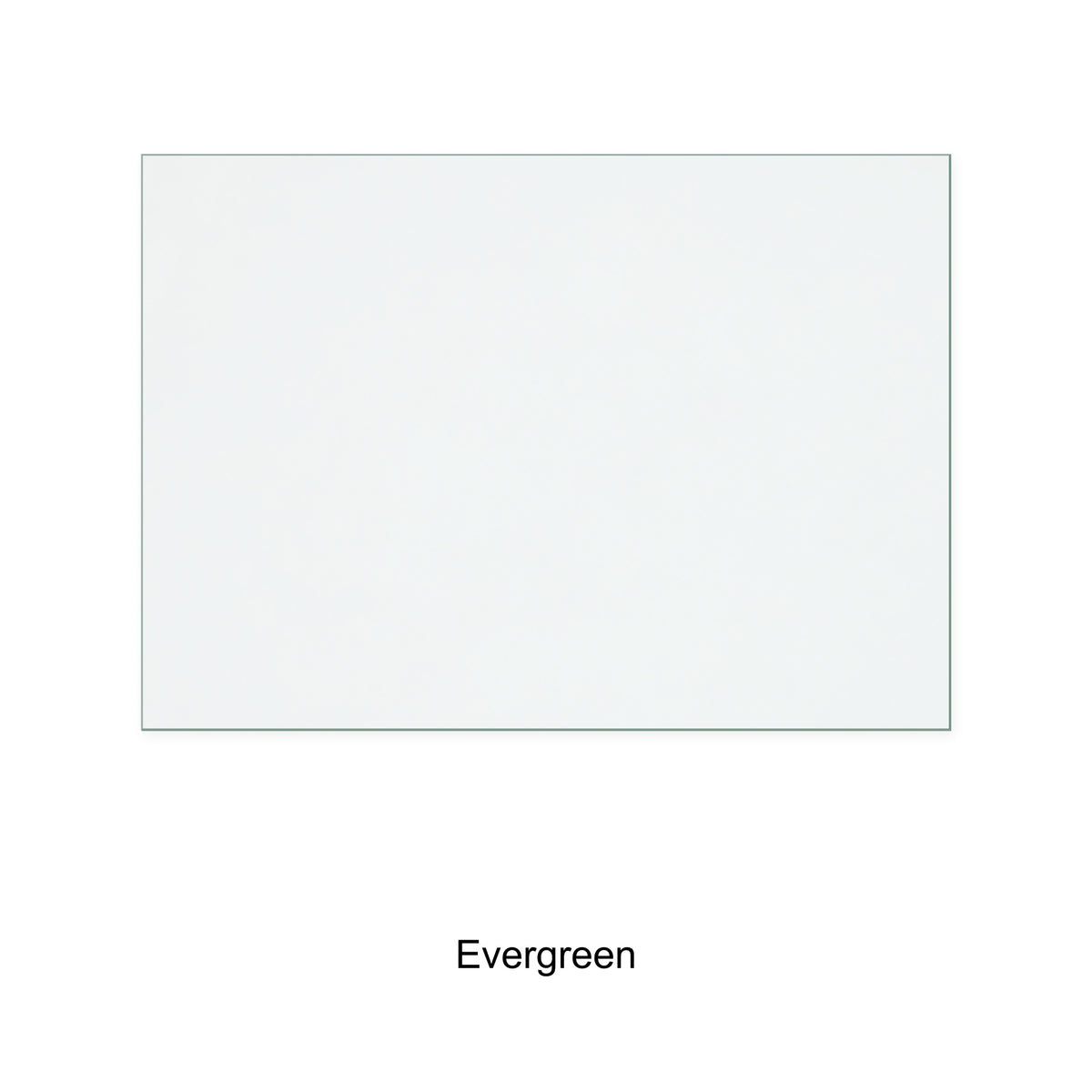 Evergreen ST0406 replacement stove glass, 185 mm high x 260 mm wide