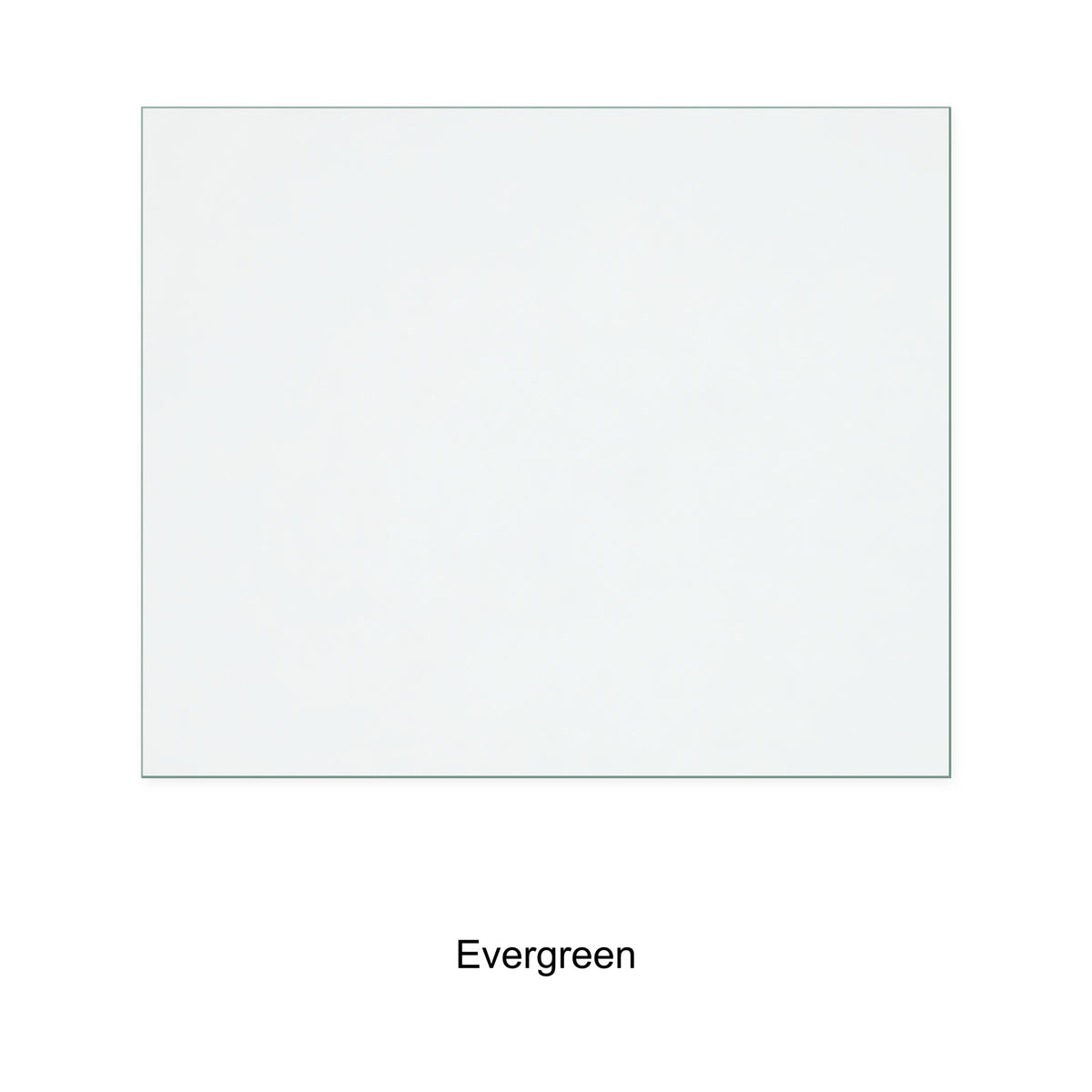 Evergreen Tiger Inset replacement stove glass, 295 mm high x 356 mm wide