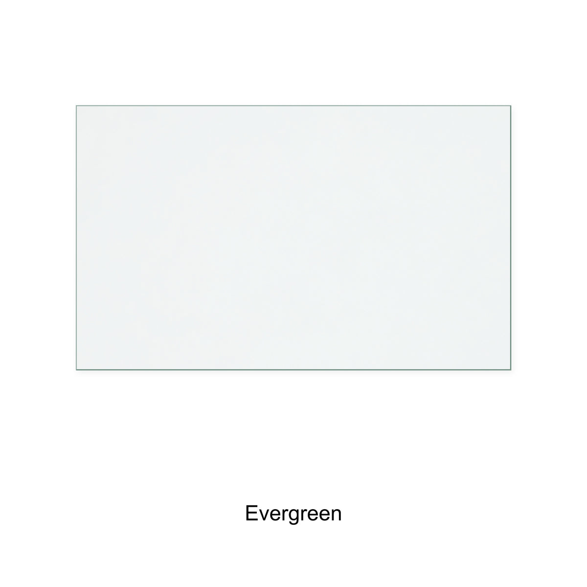 Evergreen Tiger replacement stove glass, 225 mm high x 370 mm wide