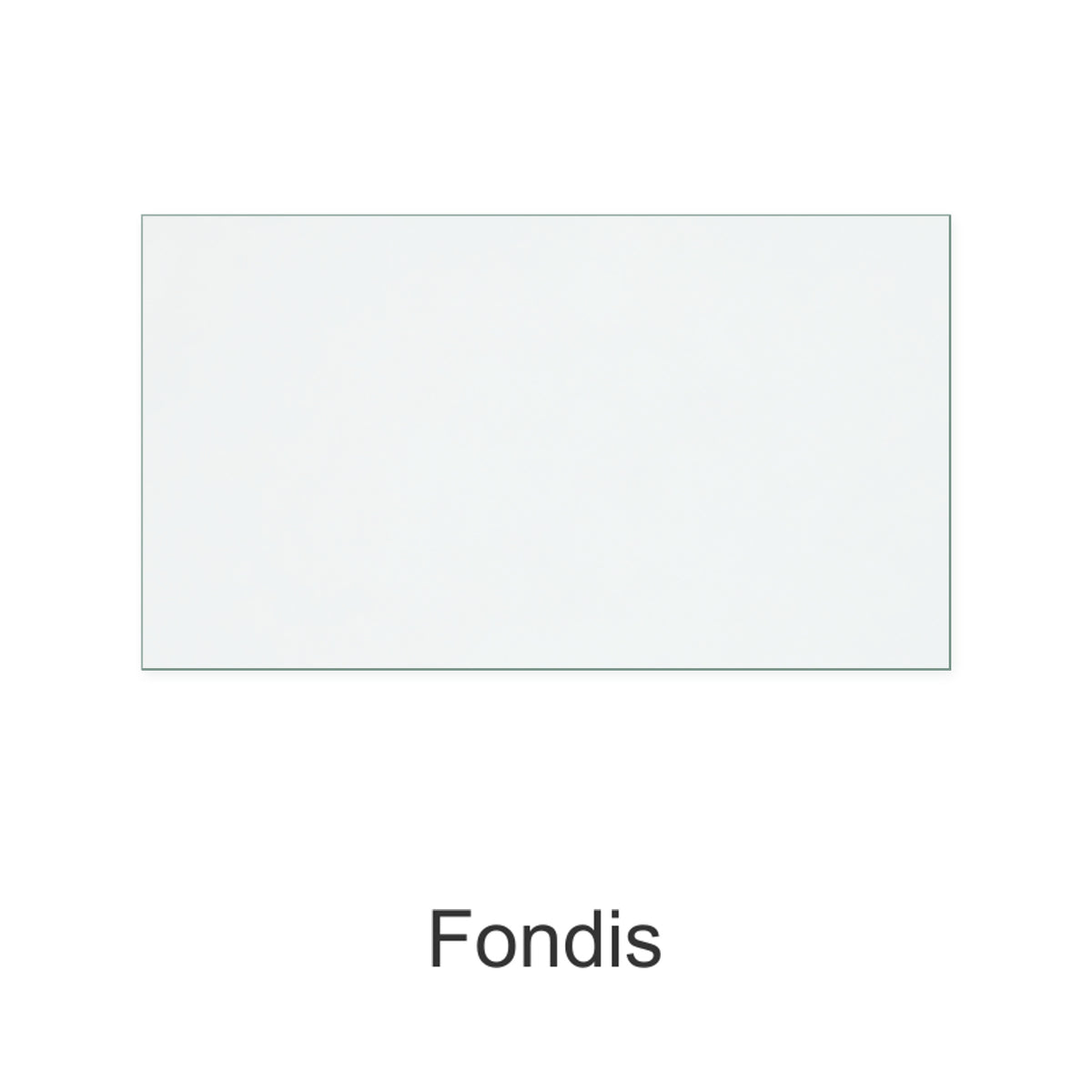 Fondis replacement stove glass, 385 mm high x 685 mm wide, 4 mm thick