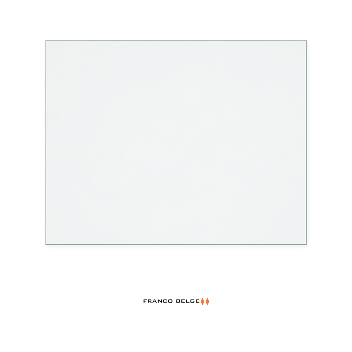 Franco Belge Earlswood replacement stove glass, 321 mm high x 409 mm wide