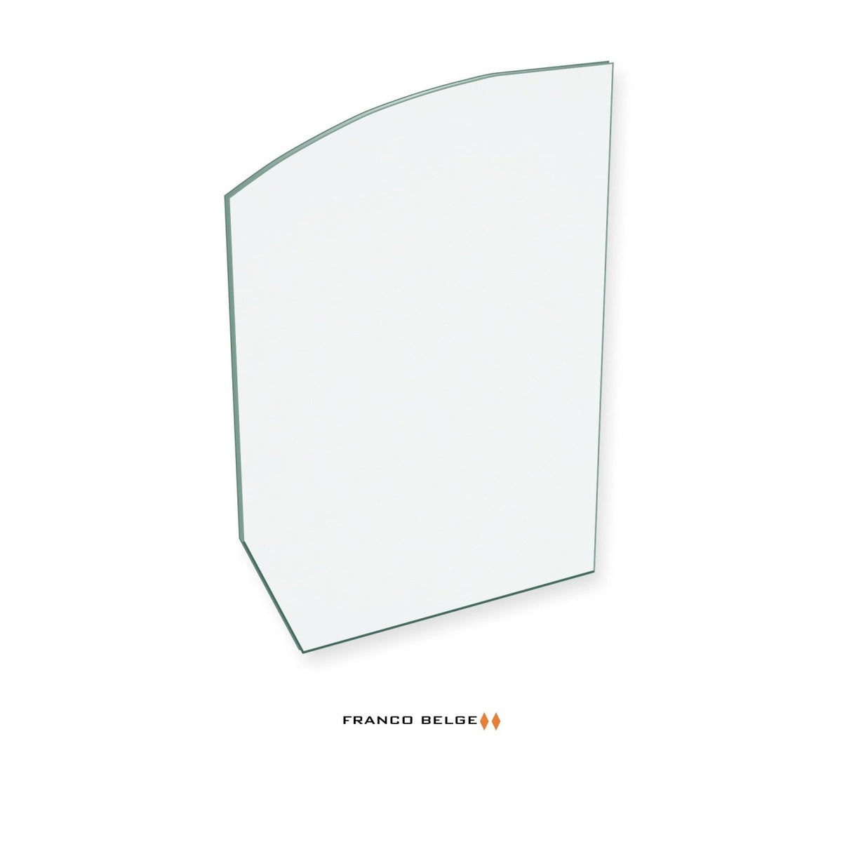 Franco Belge Lorraine (Double Door) Stove Glass - StoveSpareGlass
