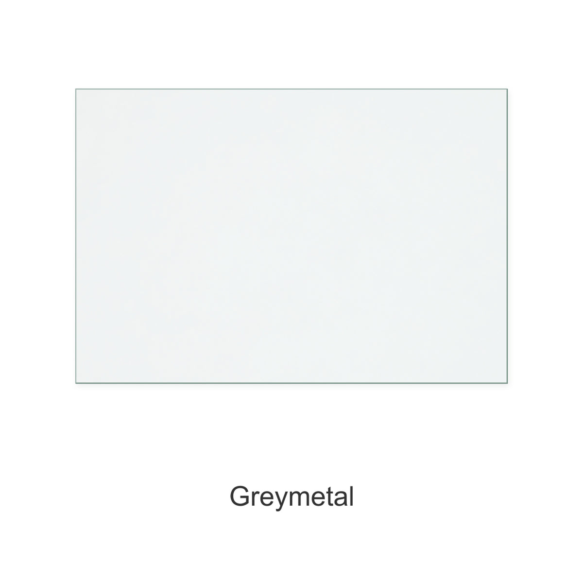 Greymetal Grande B replacement stove glass, 300 mm high x 440 mm wide, 4 mm thick