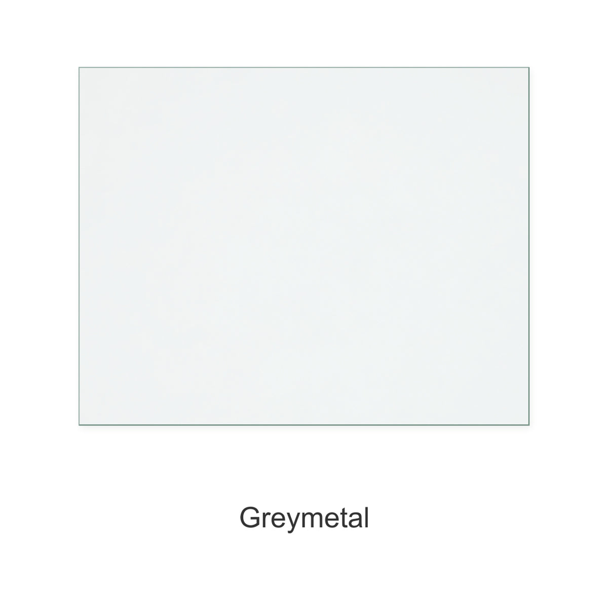 Greymetal Vision replacement stove glass, 310 mm high x 390 mm wide, 4 mm thick
