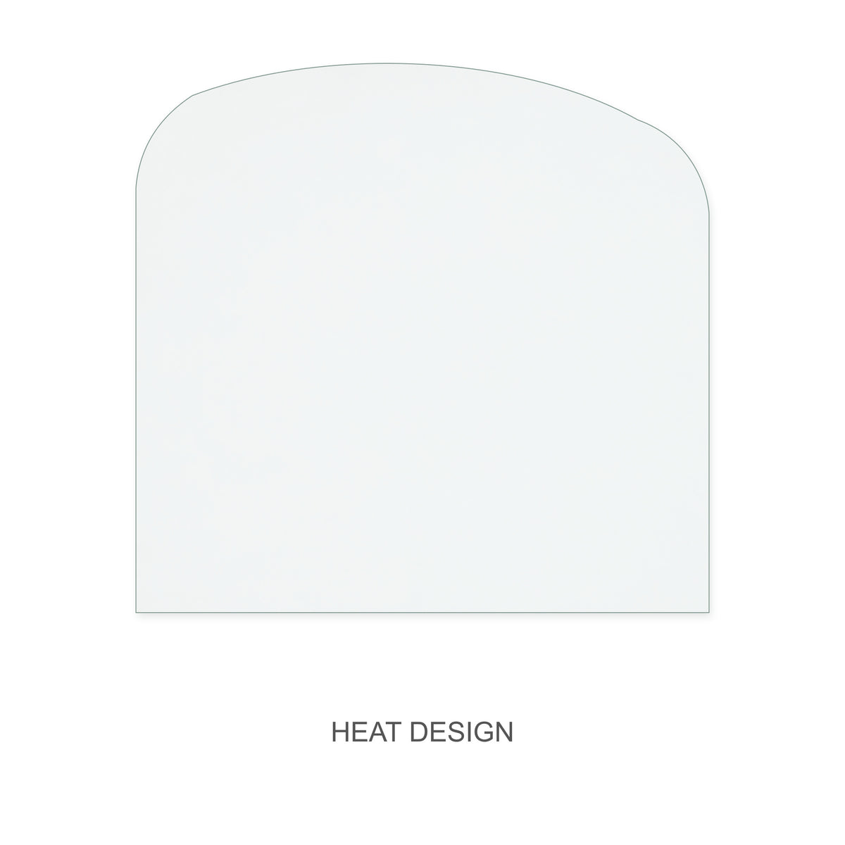 Heat Design Arched Insert Stove Glass