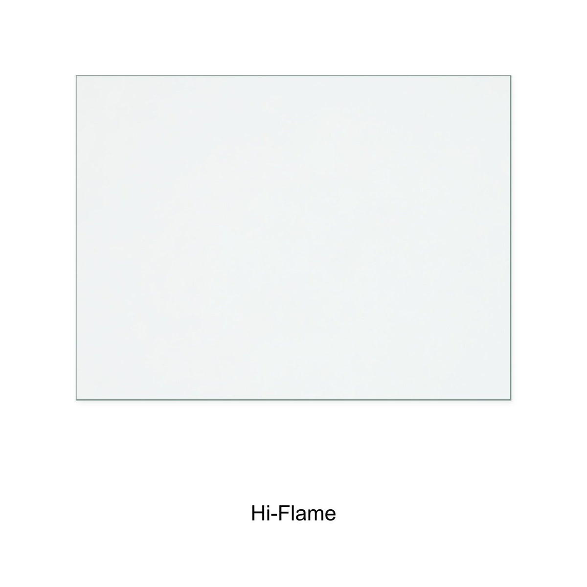 Hi-Flame Graphite 5902 Inset Convector Stove Glass - StoveSpareGlass