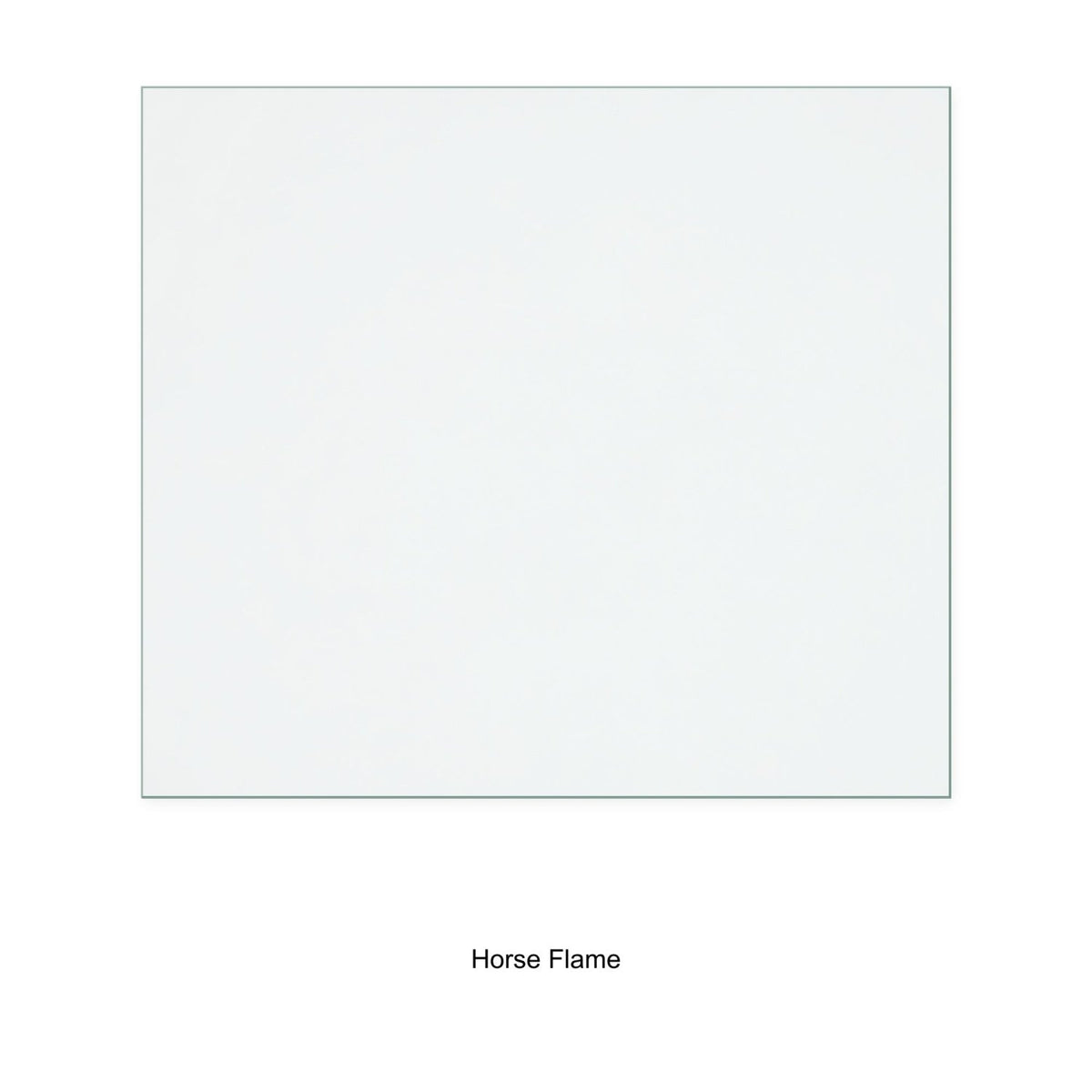 Horse Flame Graphite Gr357I Inset Boiler Stove Glass - StoveSpareGlass