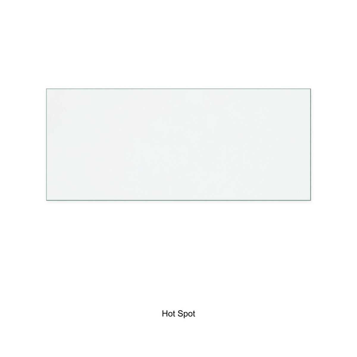Hot Spot Franklin Bi Fold Doors (1 of set of 4) Stove Glass - StoveSpareGlass