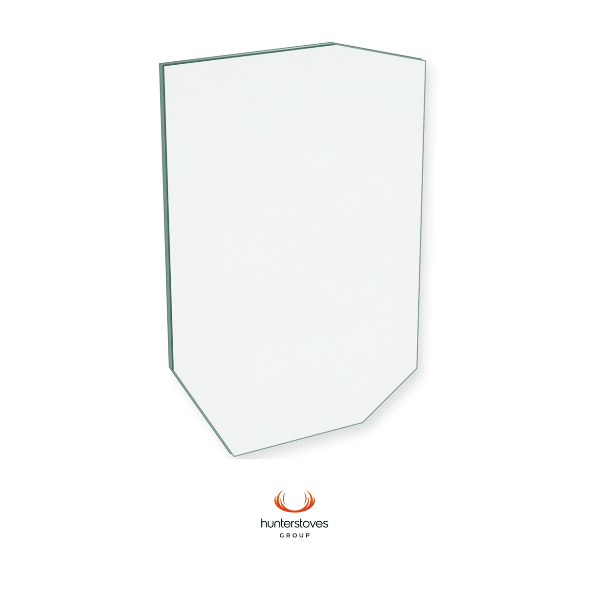 Hunter CE (Right Hand Door) Stove Glass - StoveSpareGlass