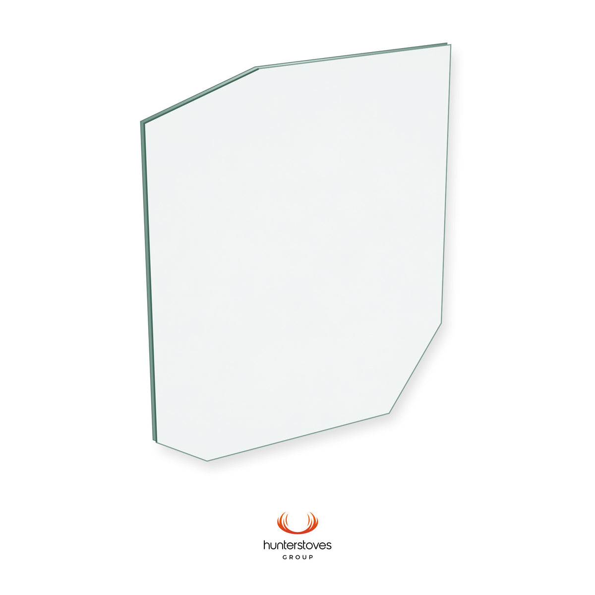 Hunter Slimline replacement glass, 215 x 184 mm, 4 mm thick