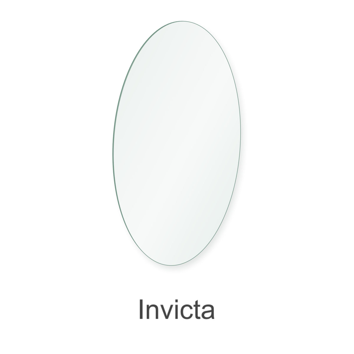 Invicta One replacement glass, 580 x 330 mm, 4 mm thick