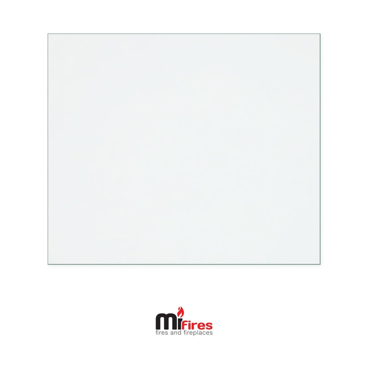 Mi-Fires Coniston Large Stove Glass 425 x 360 with Glass Seal - StoveSpareGlass