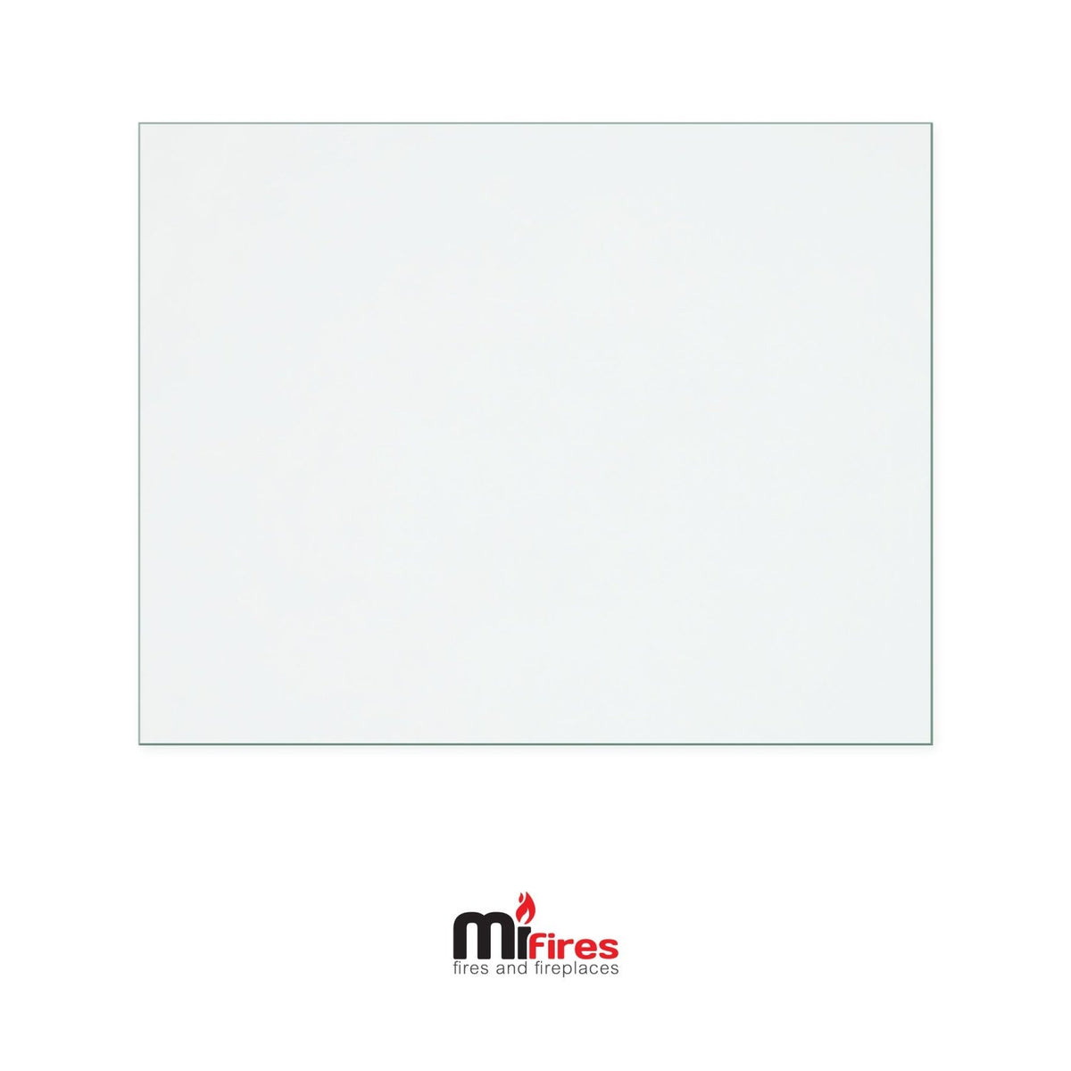 Mi-Fires Coniston Stove Glass 370 x 290 with Glass Seal - StoveSpareGlass