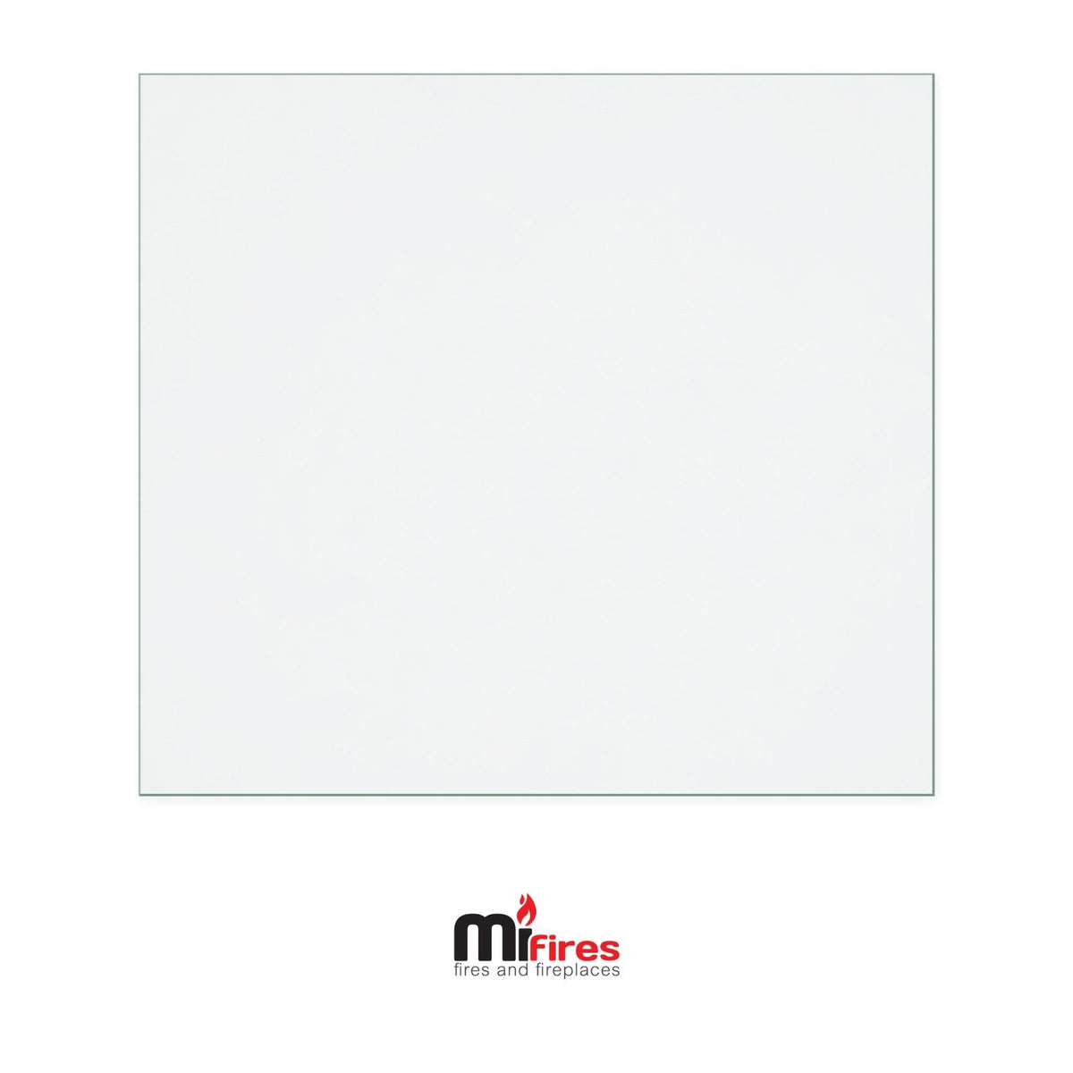 Mi-Fires Loughrigg Small Stove Glass 358 x 325 with Glass Seal - StoveSpareGlass