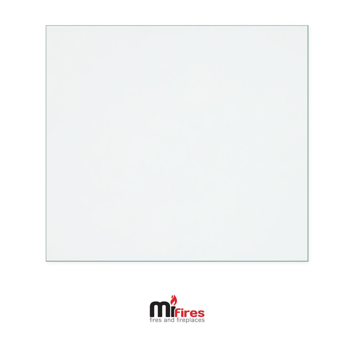 Mi-Fires Tinderbox Medium Multi Fuel Stove Glass 359 x 323 with Glass Seal - StoveSpareGlass
