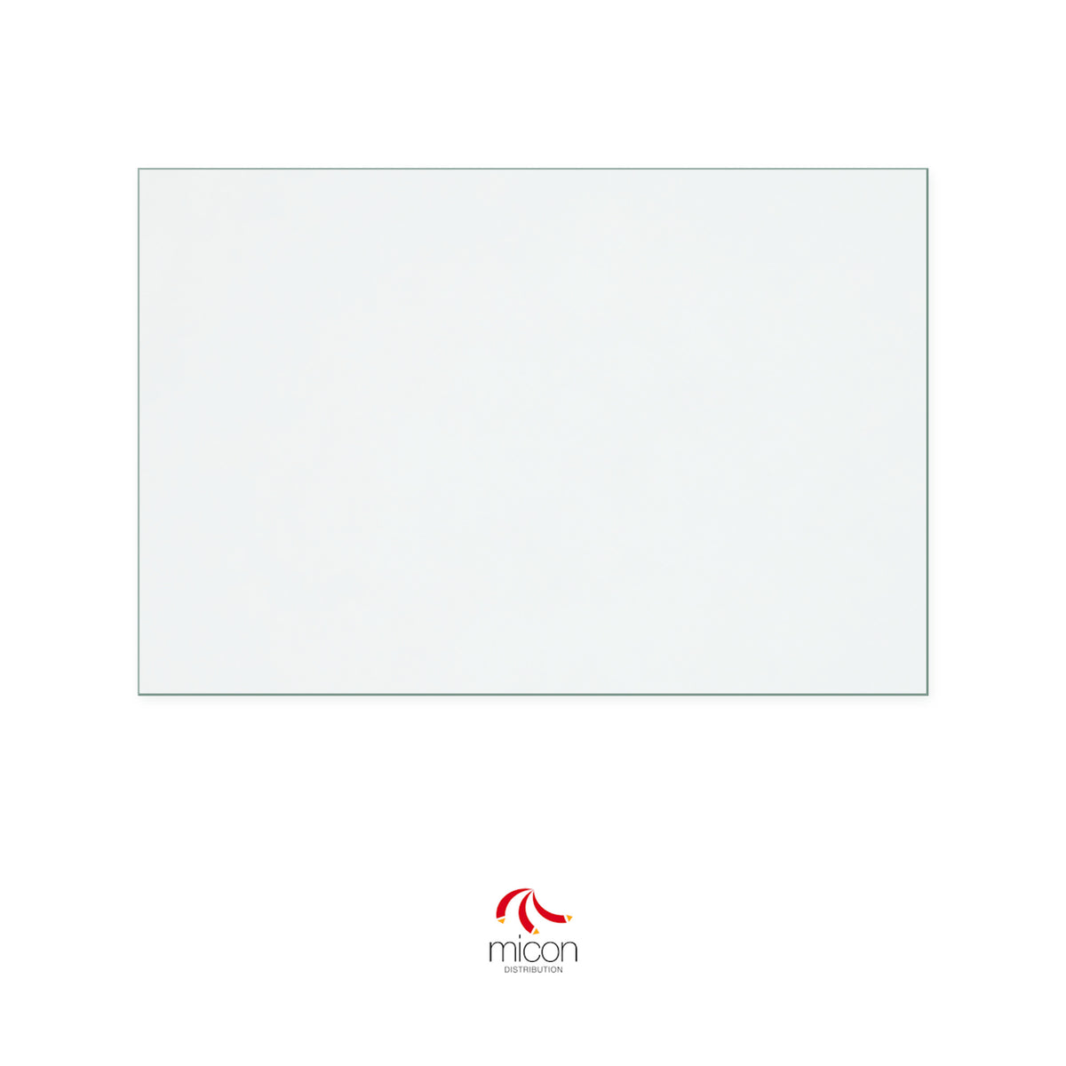 Micon Mazona Orlando Standard Double Door replacement stove glass, 160 mm high x 240 mm wide, 4 mm thick