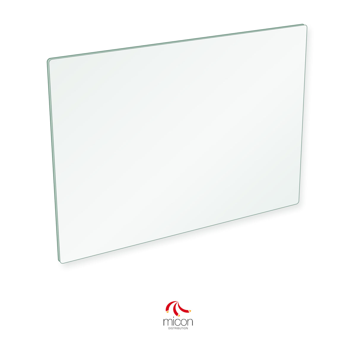 Micon Mazona Cairo replacement glass, 260 x 185 mm, 4 mm thick