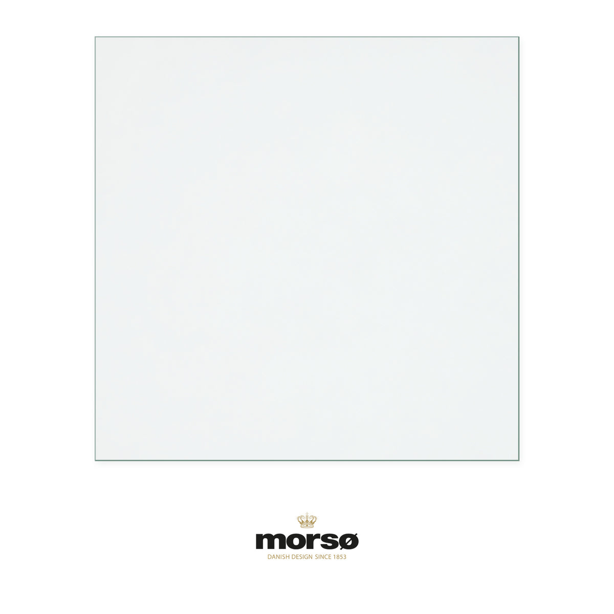 Morso 23 MF replacement stove glass, 232 mm high x 232 mm wide, 4 mm thick